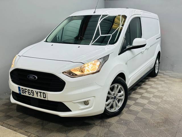 Ford Transit Connect 1.5 EcoBlue 120ps Limited Van Powershift Panel Van Diesel White